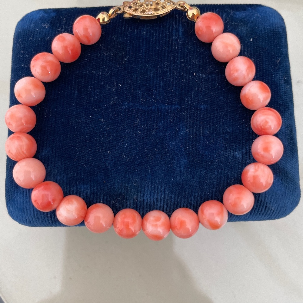 Coral bracelet